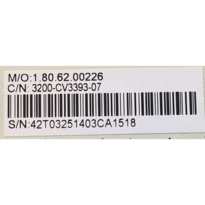 MAIN PARA TV SUPERSONIC / NUMERO DE PARTE 42T0325A / CV3393BL-D / 3200-CV3393-07 / 42T03251403CA1518 / KB-6160 / 1.80.62.00226 / MS-1E198407 - Imagen 4